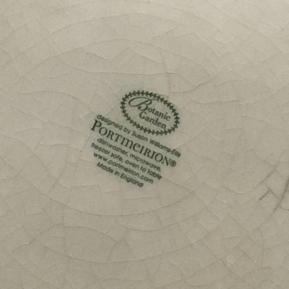 Portmeirion Botanic Garden Clematis Florida Dinner Plate - Picture 5 of 5